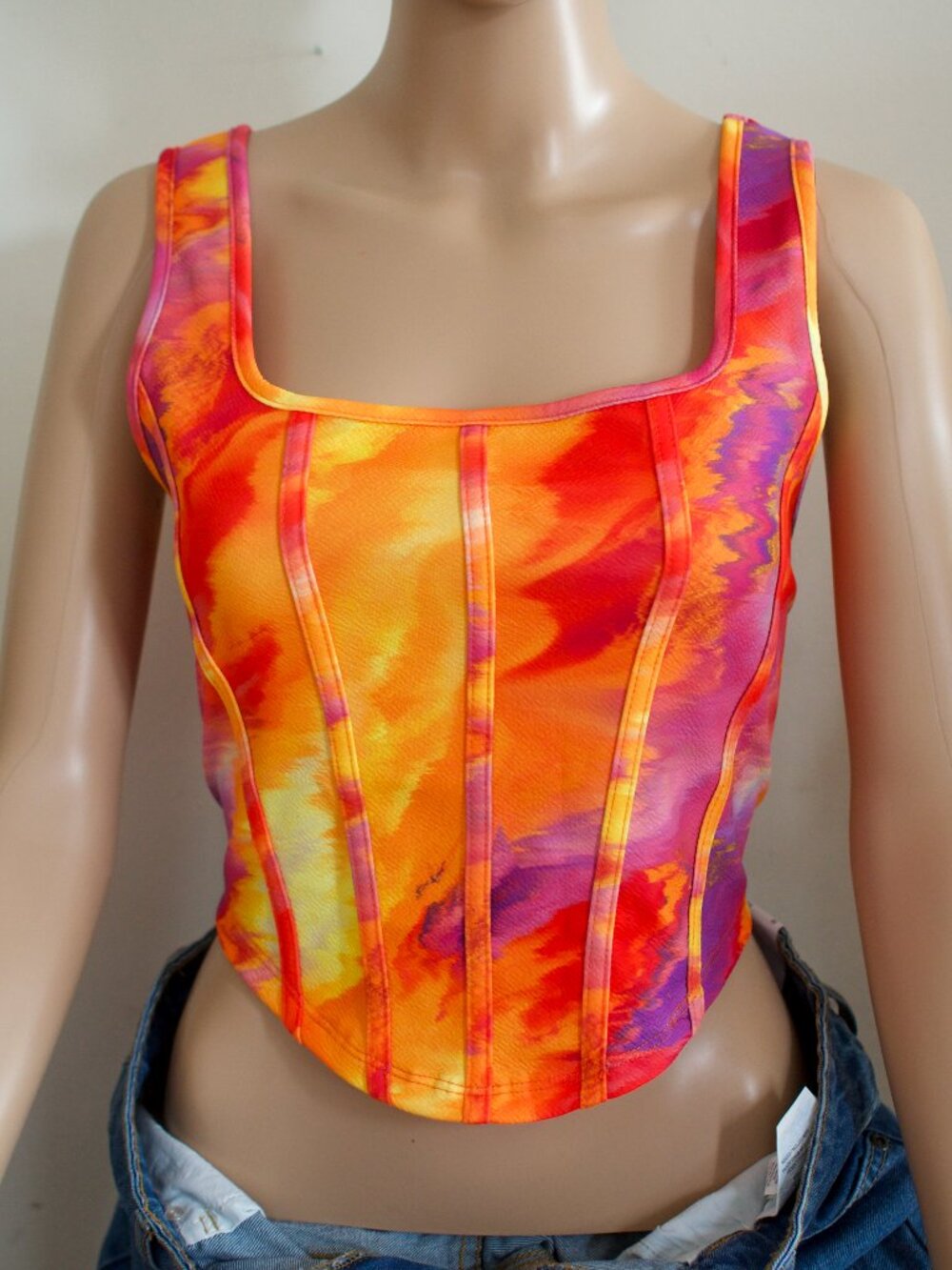 Fire Corset / Size XL / Shein